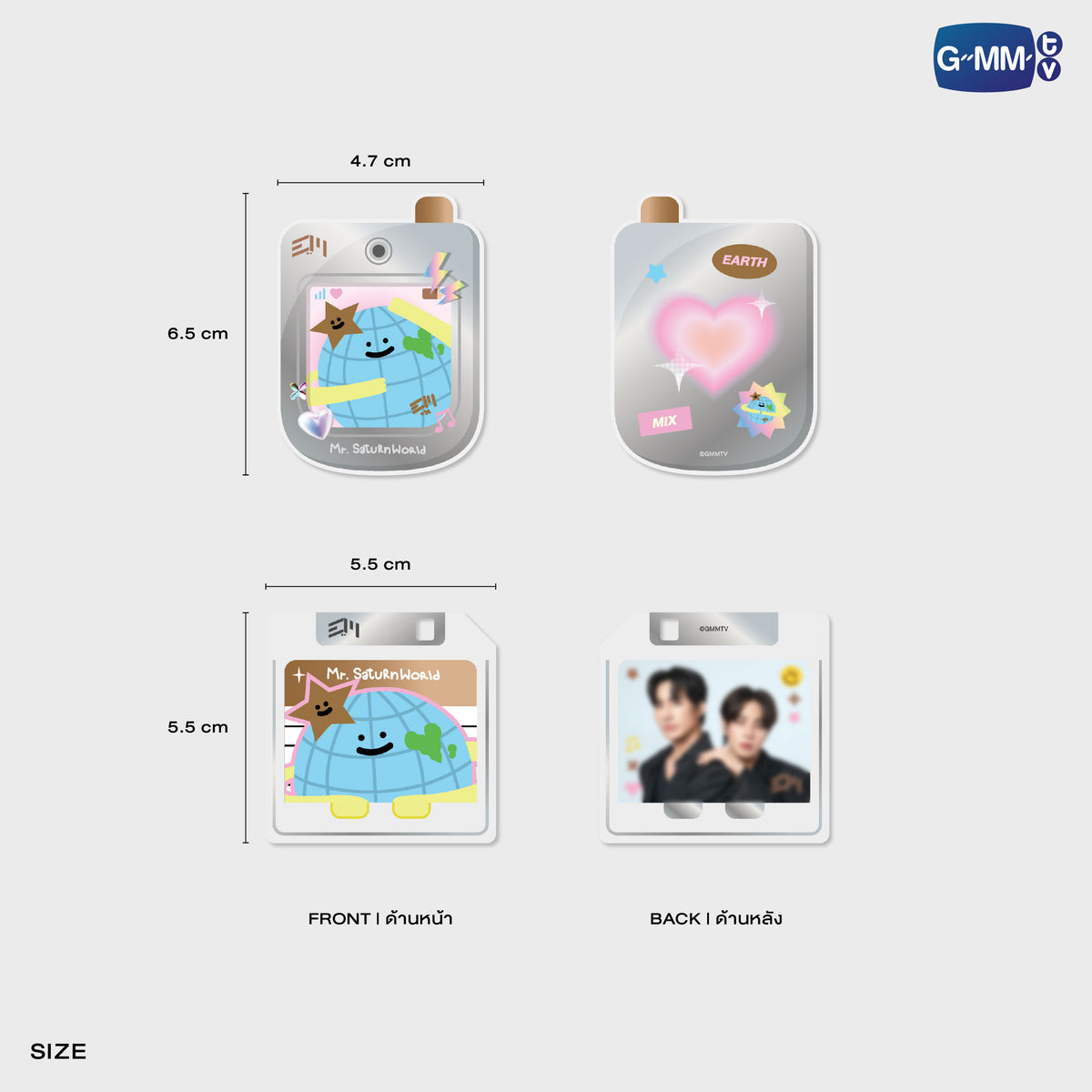 MR. SATURNWORLD ACRYLIC CLIP | POP UP STORE HK OCT 2026