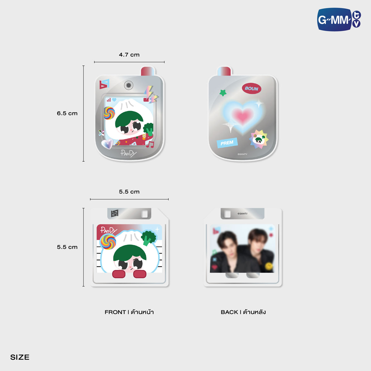 PAODY ACRYLIC CLIP | POP UP STORE HK OCT 2026