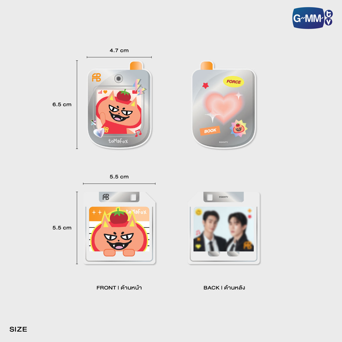 TOMAFOX ACRYLIC CLIP | POP UP STORE HK OCT 2026