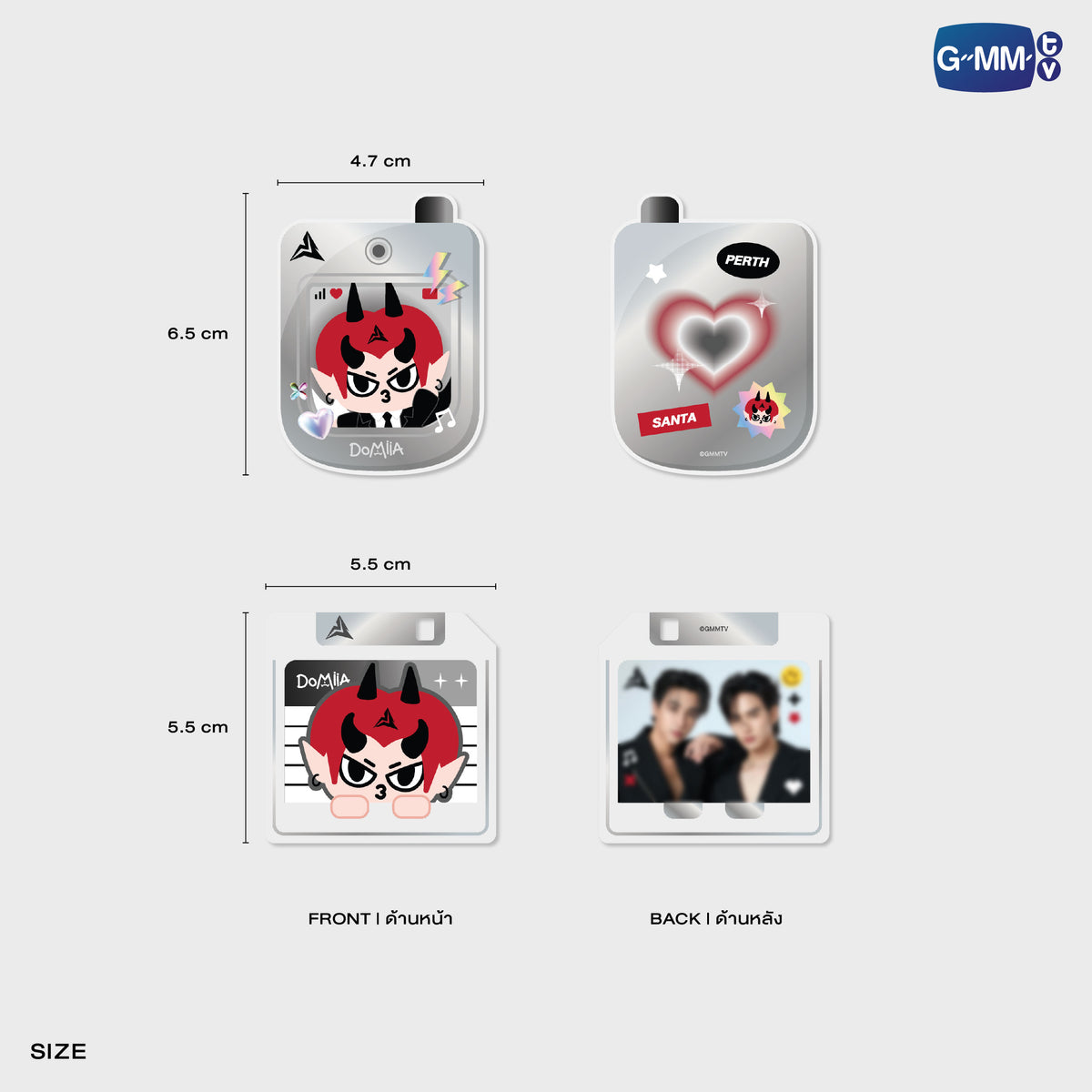 DOMIIA ACRYLIC CLIP | POP UP STORE HK OCT 2026