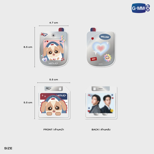 WESLEY ACRYLIC CLIP | POP UP STORE HK OCT 2026
