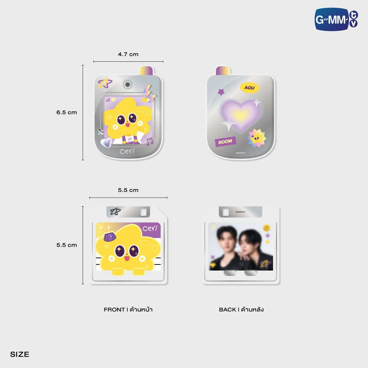 CERI ACRYLIC CLIP | POP UP STORE HK OCT 2026