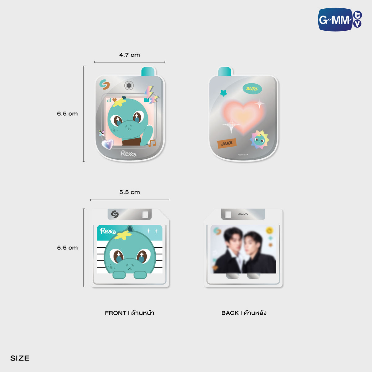 REXXA ACRYLIC CLIP | POP UP STORE HK OCT 2026