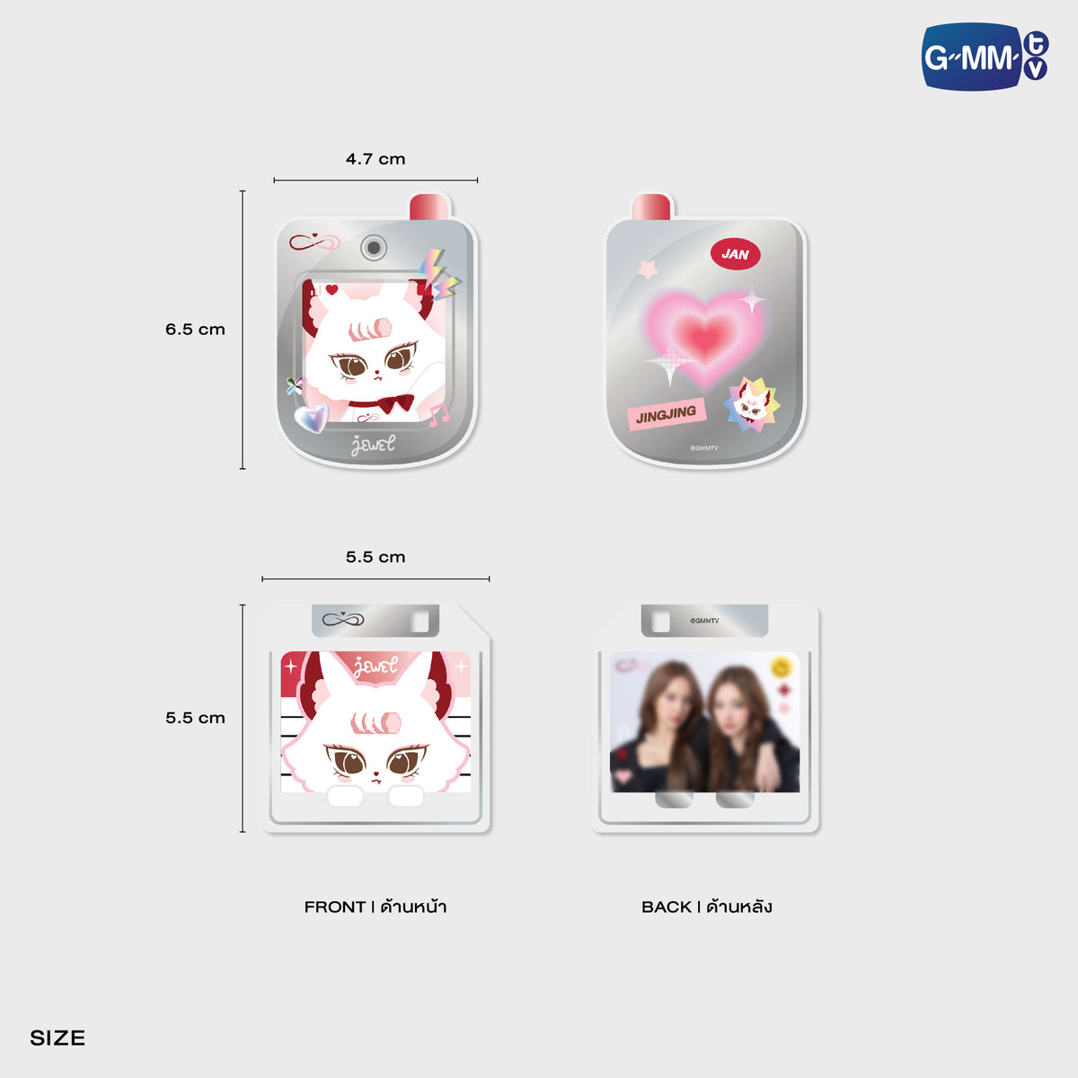 JEWEL ACRYLIC CLIP | POP UP STORE HK OCT 2026