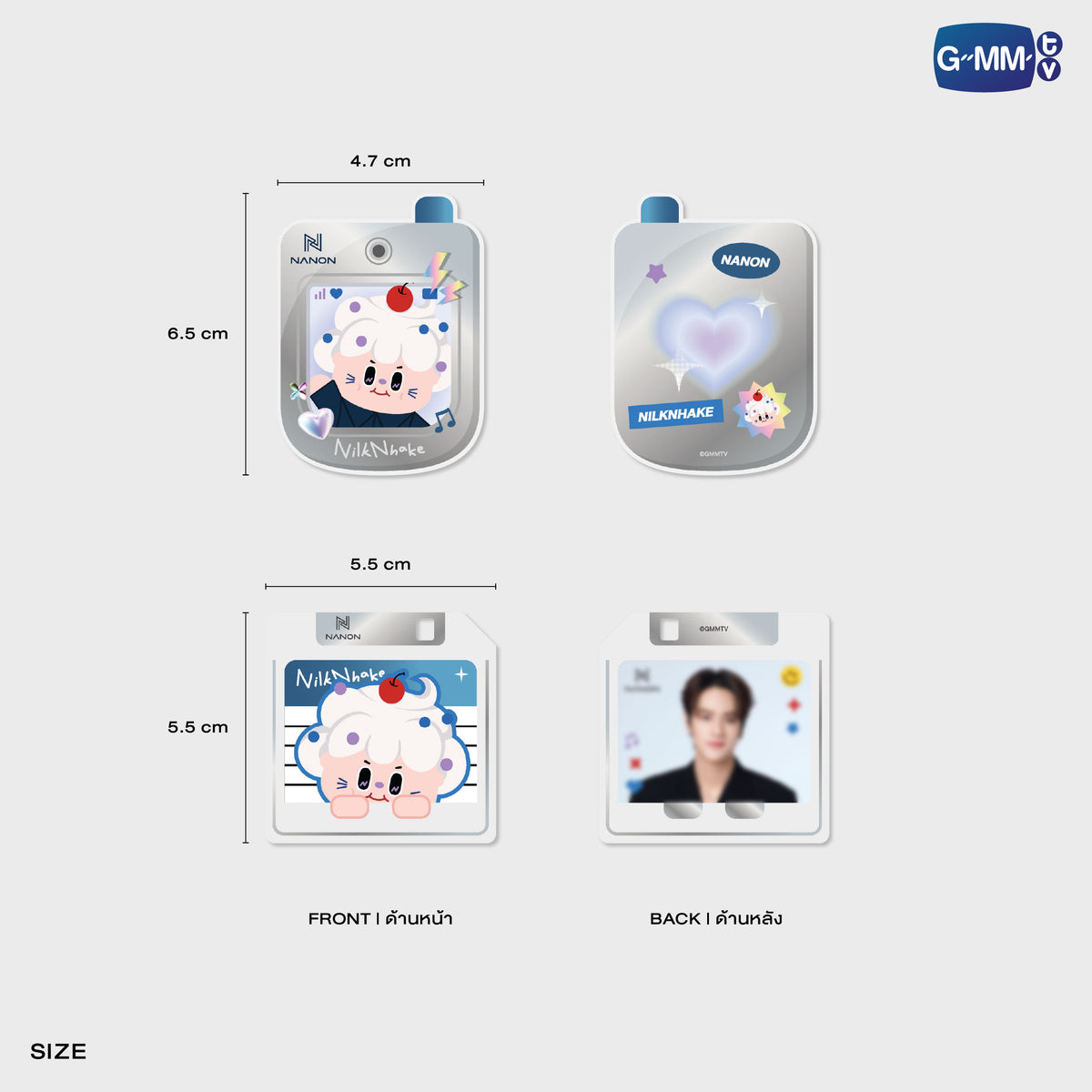 NILKNHAKE ACRYLIC CLIP | POP UP STORE HK OCT 2026