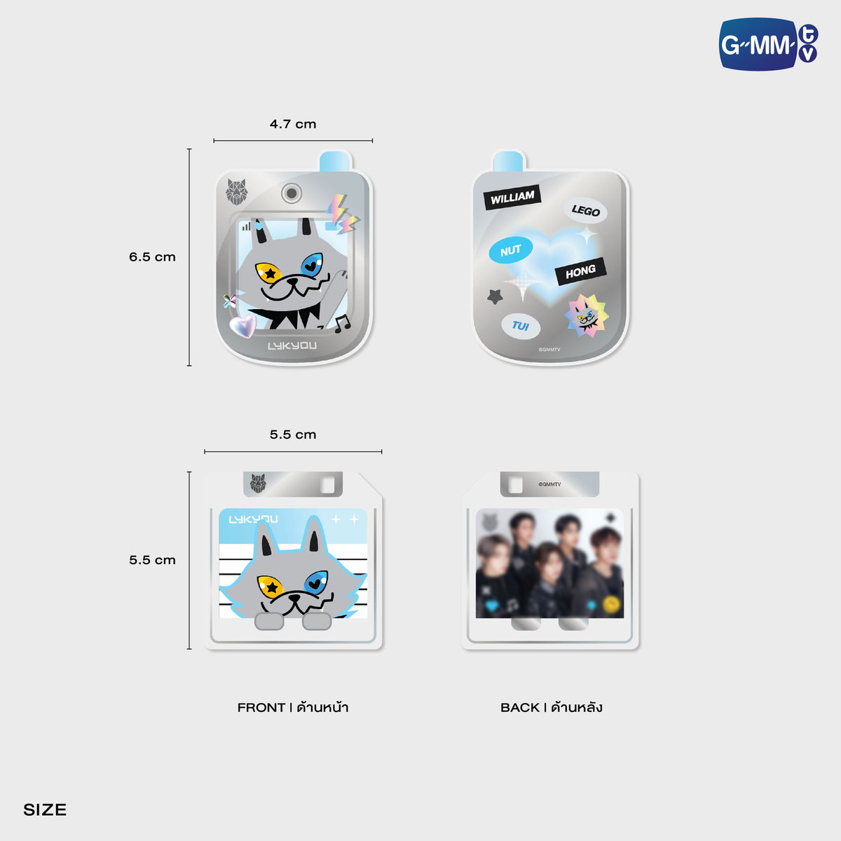 LYKYOU ACRYLIC CLIP | POP UP STORE HK OCT 2026