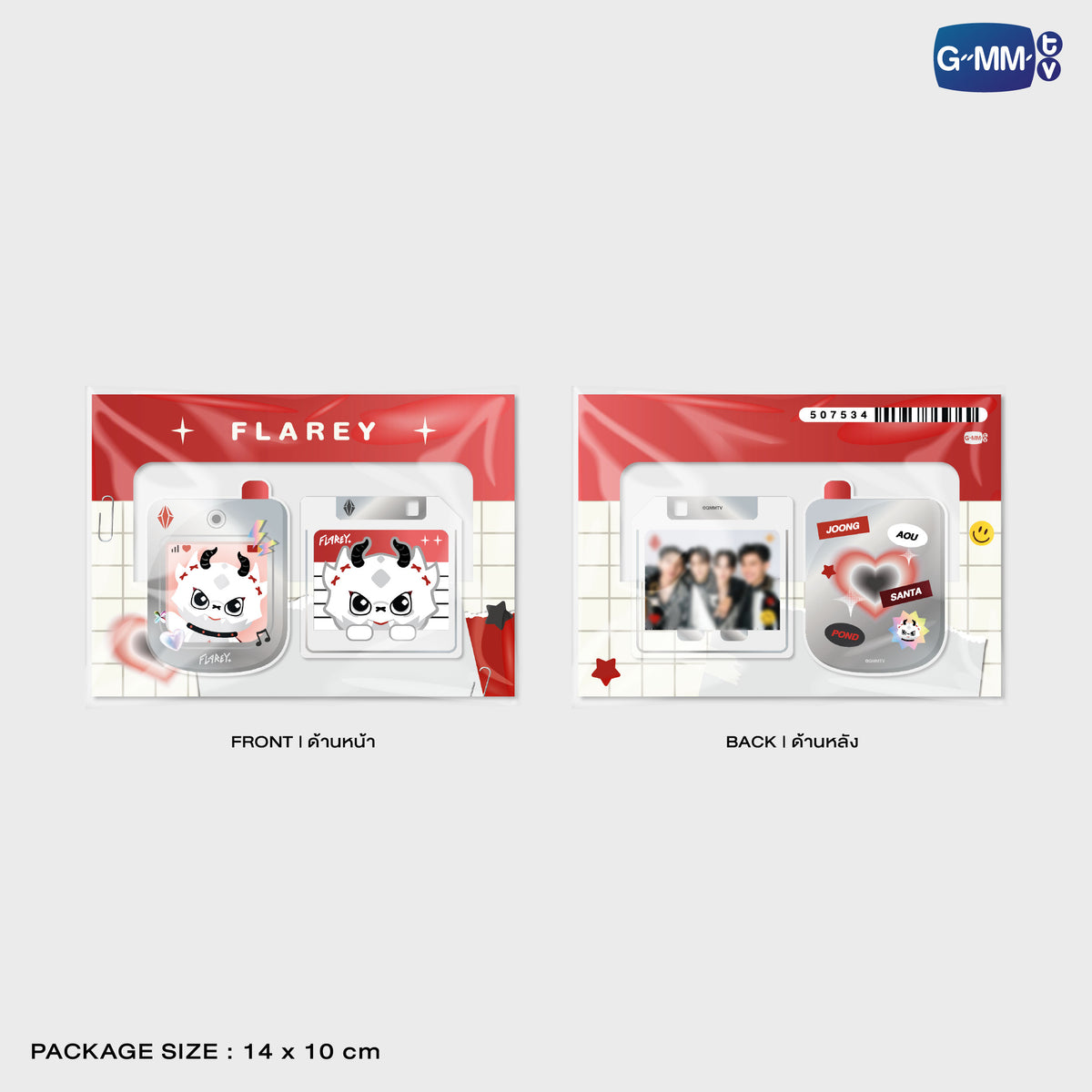 FLAREY ACRYLIC CLIP | POP UP STORE HK OCT 2026