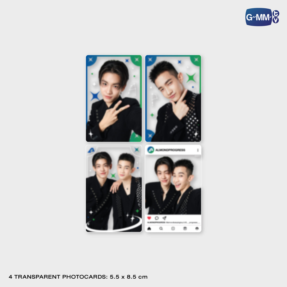 ALMONDPROGRESS TRANSPARENT PHOTOSET | TAIPEI POP UP STORE JUN 2026