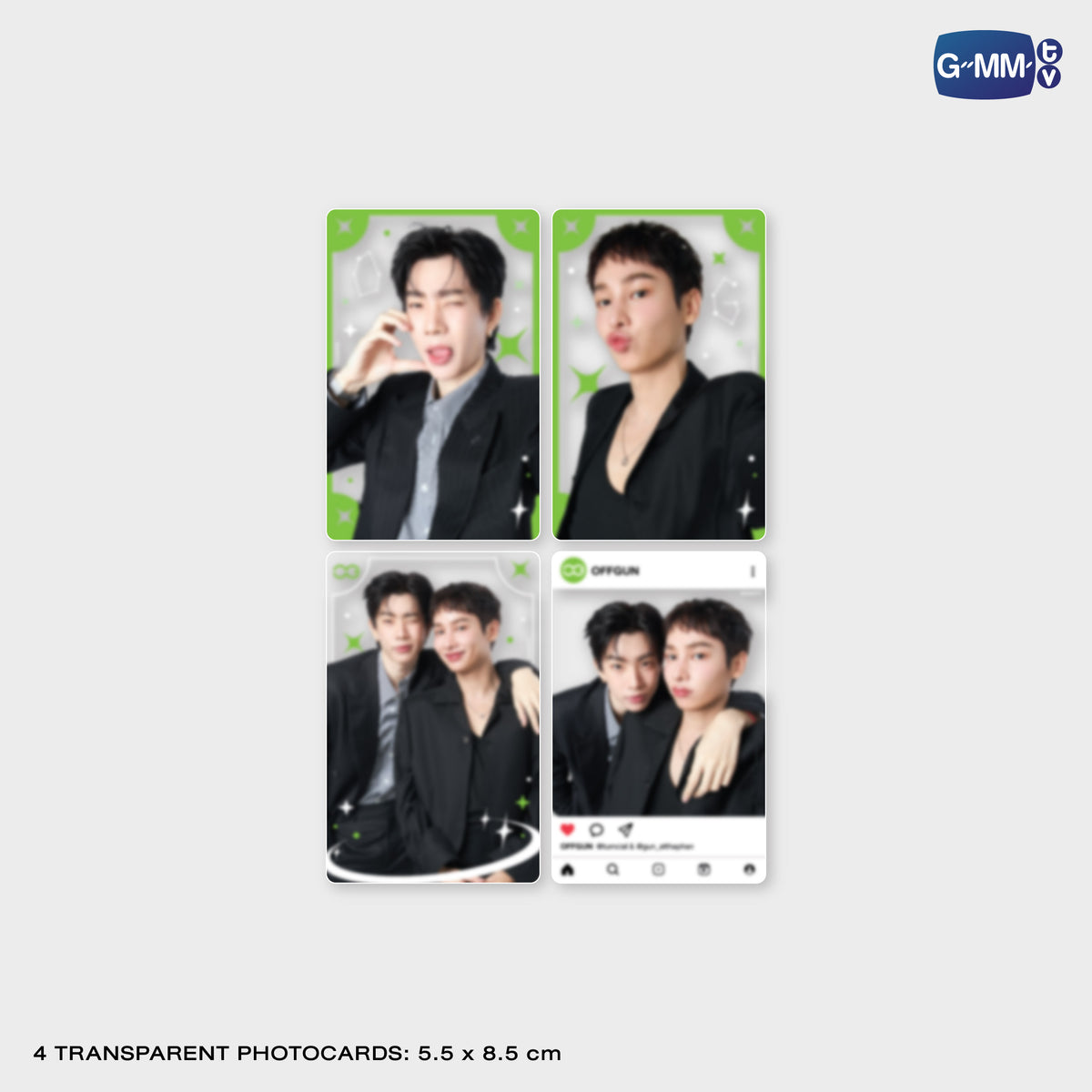 OFFGUN RANSPARENT PHOTOSET | TAIPEI POP UP STORE JUN 2026