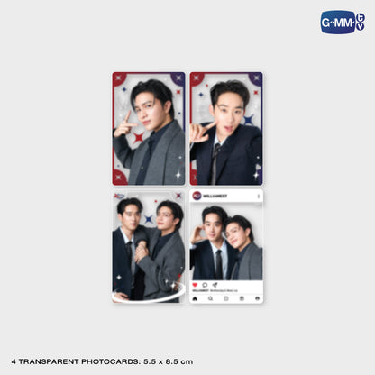 WILLIAMEST TRANSPARENT PHOTOSET | TAIPEI POP UP STORE JUN 2026