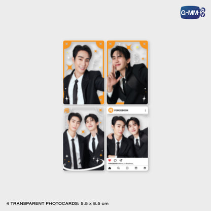FORCEBOOK TRANSPARENT PHOTOSET | TAIPEI POP UP STORE JUN 2026