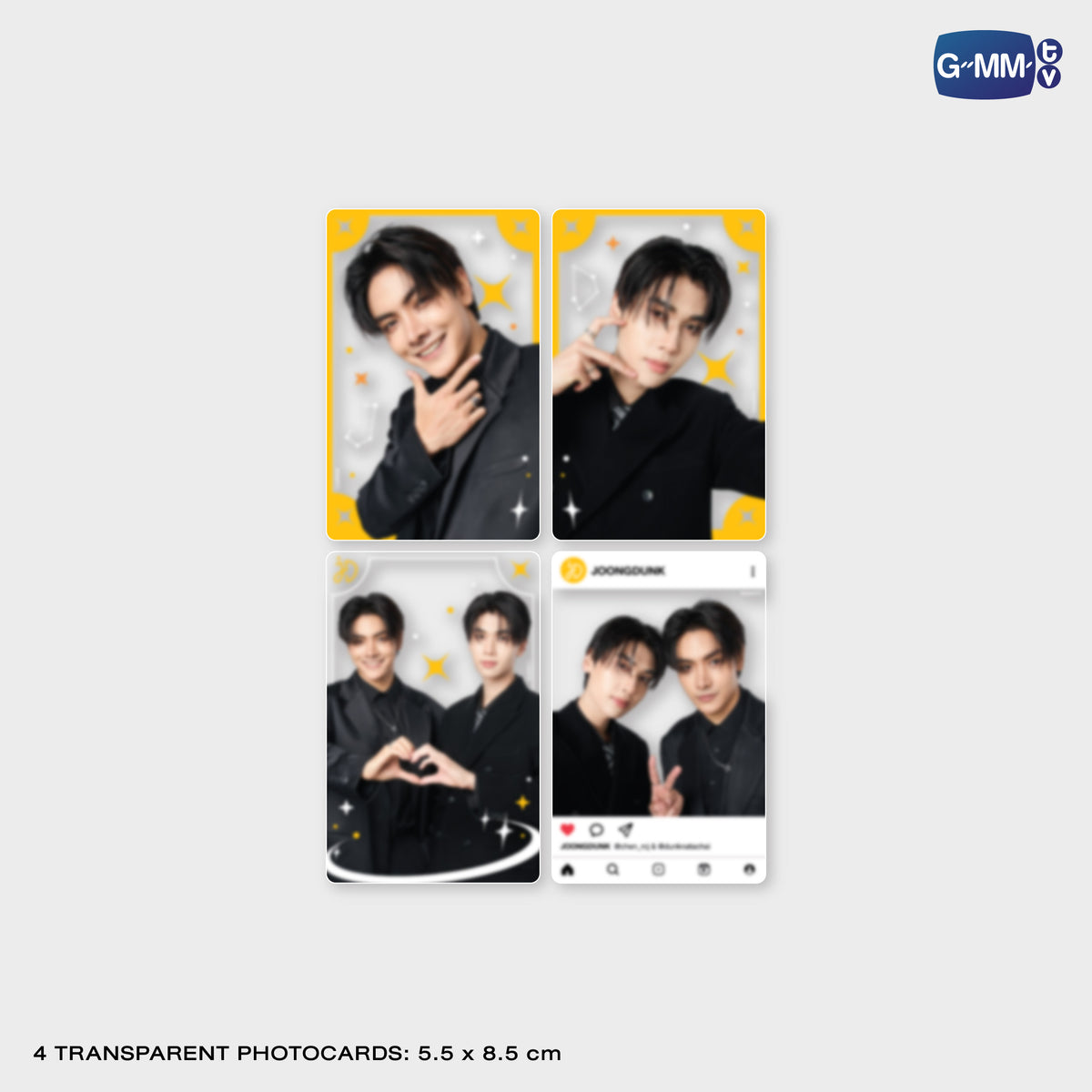 JOONGDUNK TRANSPARENT PHOTOSET | TAIPEI POP UP STORE JUN 2026