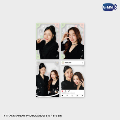 MILKLOVE TRANSPARENT PHOTOSET | TAIPEI POP UP STORE JUN 2026