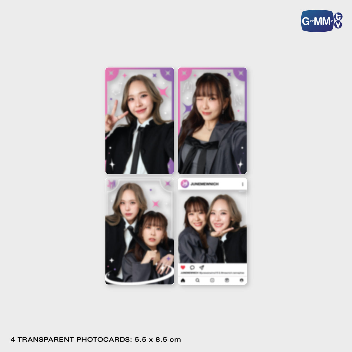 JUNEMEWNICH TRANSPARENT PHOTOSET | TAIPEI POP UP STORE JUN 2026