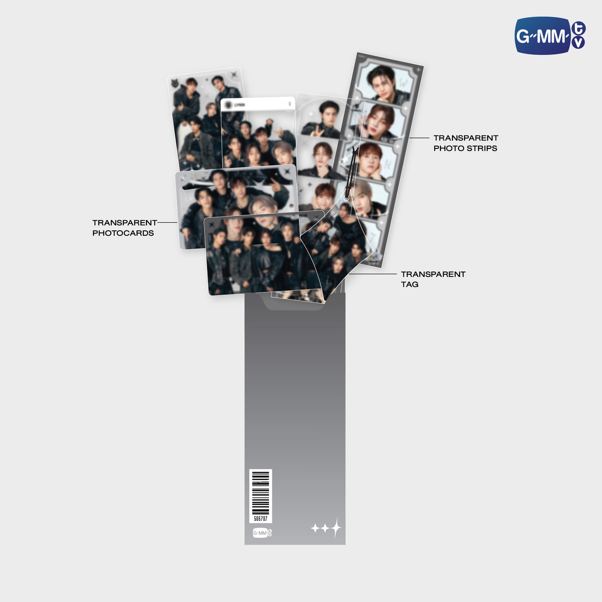 LYKN TRANSPARENT PHOTOSET | TAIPEI POP UP STORE JUN 2026